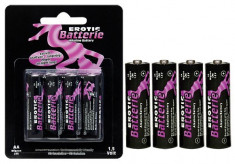 Erotic Blister 4 Baterii Alcaline AA foto