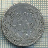 11090 MONEDA - UNGARIA - 20 FILLER -anul 1893 -STAREA CARE SE VEDE, Europa