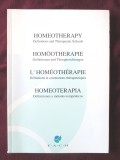 &quot;HOMEOTHERAPY. Definitions and Therapeutic Schools&quot;, Homeoterapie. Carte noua, 1997, Alta editura