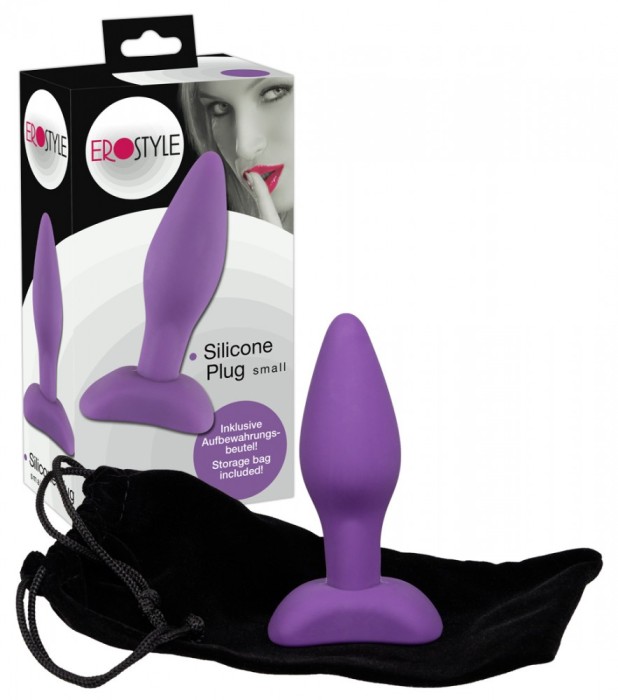Velvet Plug Purple S foto mare Velvet Plug Purple S foto mare