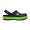 Saboti pentru copii Crocs Crocband Clog K Navy/Volt Green (CRC204537-4K6)