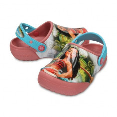 Saboti pentru copii CrocsFunLab Disney Vaiana Clog Blossom (CRC204619-682) foto