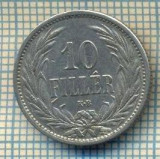 11156 MONEDA - UNGARIA - 10 FILLER -anul 1909 -STAREA CARE SE VEDE, Europa