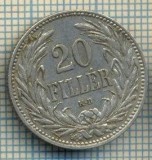 11083 MONEDA - UNGARIA - 20 FILLER -anul 1908 -STAREA CARE SE VEDE, Europa