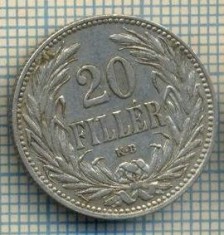 11083 MONEDA - UNGARIA - 20 FILLER -anul 1908 -STAREA CARE SE VEDE