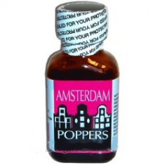 AMSTERDAM POPPERS, 24 ML, ,DOP CU SIGILIU,AROMA CAMERA ,POPERS, PRODUS ORIGINAL foto