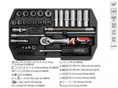 Trusa chei tubulare cu antrenor 1/4&amp;amp;quot; Yato foto
