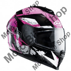 HJC DAMENHELM IS17 PINK ROCKET MC-8, schwaz-pink, XS=53-54, 15/015, foto