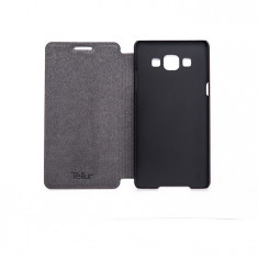 Husa Flip Cover TELLUR TLL111312 Folio neagra pentru Samsung Galaxy S5 foto