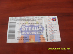 Bilet Steaua - Galatasaray Istanbul foto
