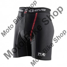 Pantaloni scurti de compresie EVS TUG 03 Vented, negru, XL, foto