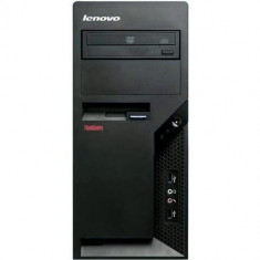 Calculator Refurbished Lenovo ThinkCenTre M58p Tower, Intel Core2Quad Q9400, 4GB Ram DDR3, Hard Disk 160GB, S-ATA, DVD, Windows 7 Home Refurbished P foto