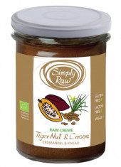 Crema raw cu alune tigrate si cacao bio 170g foto