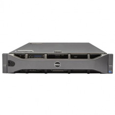 Server Refurbished Dell PowerEdge R710 2u, 2x Intel Xeon L5520, 48GB DDR3-ECC, 2 x 1TB SAS HDD, 4x Gigabyt, Raid, Perc 6i, 2 Surse redundante, 2u, b foto