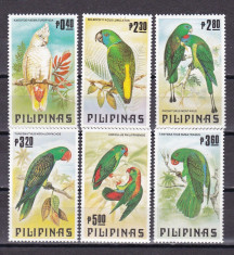 Filipine 1984 fauna pasari MI 1556-1561 MNH w42 foto