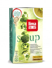 Supa crema de broccoli cu hrisca si coriandru bio 1L foto