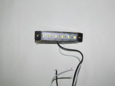 Lampa laterala Gabarit Remorca TIR 6 LED-uri 12v ALBA SET 2 Buc AL-TCT-2897 foto