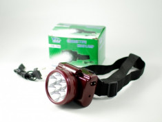 Lanterna de cap reincarcabila LED foto