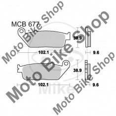 Placute frana TRW MCB677, foto