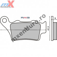 Placute frana spate sinter Honda/Husaberg/Husqvarna/Ktm/Tm/Yamaha foto