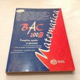 Matematica Bac 2003 Pregatire Rapida Si Eficienta - D.andrica M.baluna B.enesc..