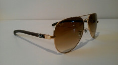 RAY BAN 8307 Aviator CARBON FIBRE 001/51 100 % Originali !!! foto