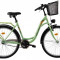 Bicicleta DHS Citadinne 2832 (2017) Verde, 430mm