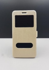 Husa FlipCover Smart View Huawei P8 Lite GOLD foto