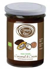 Crema raw cu cocos si cacao bio 170g foto