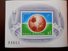 1974 LP 853 CAMPIONATUL MONDIAL DE FOTBAL GERMANIA 1974 foto