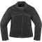 Geaca moto textil, Icon Hella 1000, neagra