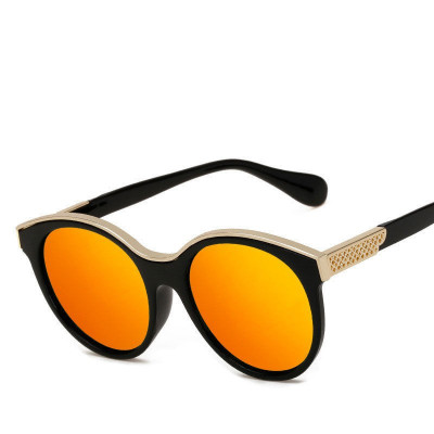 Ochelari Soare Model Retro + Toc + Husa - Protectie UV, UV400 - Rosu foto