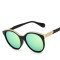 Ochelari Soare Model Retro + Toc + Husa - Protectie UV, UV400 - Auriu