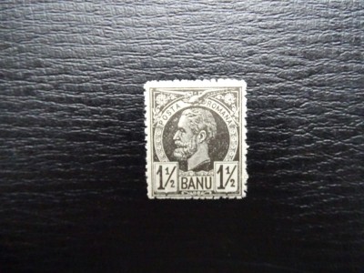 Romania LP 42a , Carol I - Vulturi hartie alba , MH/* foto