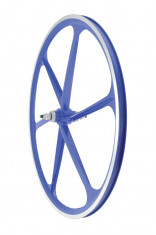 Roata Spate Fixa AeroWheels 700 Albastru foto