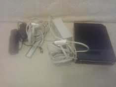 Consola Nintendo Wii - Neagra - Pachet complet cu Wii remote si nunchuck (007) foto