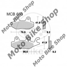 Placute frana TRW Lucas MCB663, foto