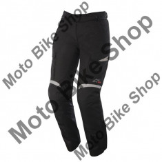 Pantaloni impermeabili fete Alpinestars WP Bogota Drystar, negru-gri inchis, XL, foto