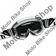 Ochelari motocross Ufo Bullet, alb, foto