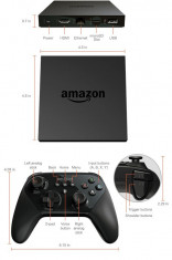 Consola MediaPlayer Amazon Fire TV Gaming Edition &amp;amp; 2 Controllere foto