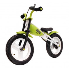 Bicicleta Copii fara pedale cu frane 12??A?A? Verde foto