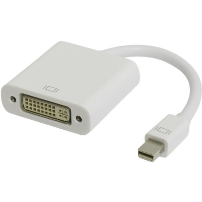 Adaptor Mini Displayport la DVI pt laptop Apple MacBook Air Pro iMac foto