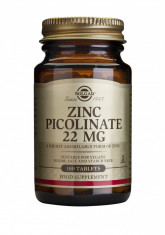 Zinc Picolinate 22mg 100 tablete foto