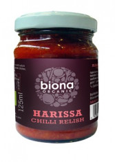 Sos chilli Harissa bio 125ml foto