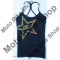 FOX GIRL TANK ROCKSTAR FADED, black, DS, 15/167,