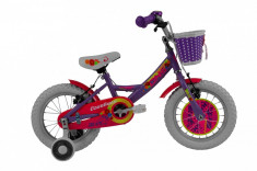 Bicicleta Copii DHS Countess 1404 (2016) Culoare Violet foto