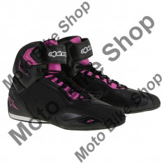 Alpinestars Girl Schuh Faster 2 Black-Fuchsia, Schwarz-Fuchsia, 6.5=38, P:16/014, foto