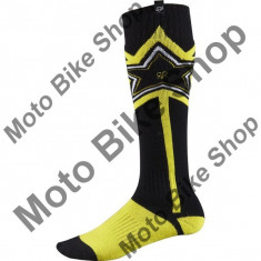 FOX MX SOCKEN FRI ROCKSTAR THICK, black/yellow, L=10-13, 15/136, foto