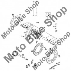 Piulita M20X1,5 ax roata spate KTM 125 EXC 1999 #44, foto