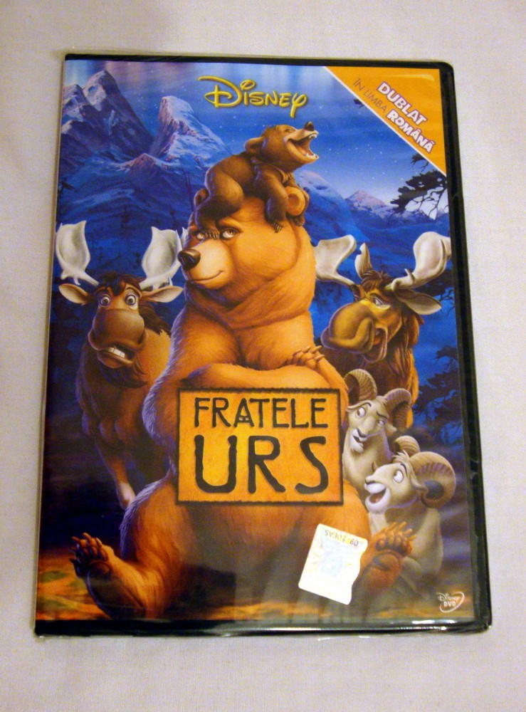 FRATELE URS (BROTHER BEAR) [2003] (DISNEY ORIGINAL, SIGILAT, ROMANA) |  arhiva Okazii.ro
